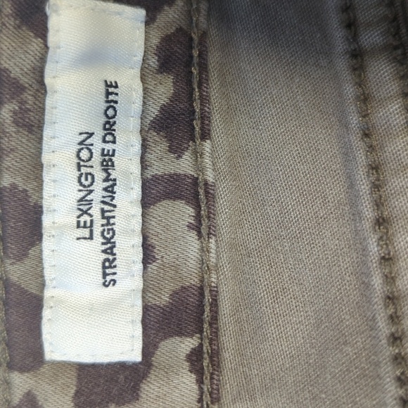 Jones New York Jean Pants Cheetah Straight Leg Size 10 Beautiful Stylish… - Picture 6 of 8